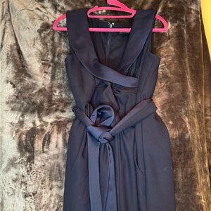 Women’s Jumpsuit Size 10 Blue/Navy Business Casual